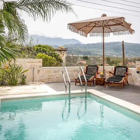 Armenus, Private Pool, Garden, Bbq Villa Chania (Crete)