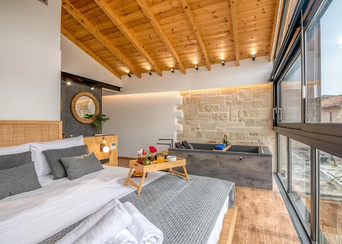 빌라 Armenus, Private Pool, Garden, Bbq 하니아